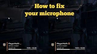 How to change your microphone input channel in helldivers 2