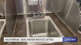 Falfurrias boil water notice lifted