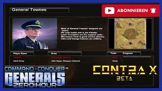 Command and Conquer Generals Zero Hour: Contra X Mod | Geklauter Sieg | 1 vs 1 | Hard AI | #Gameplay