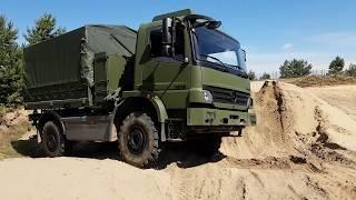 Mercedes Benz Atego 1018 4x4  Offroadeinsatz in MSZ Jänschwalde