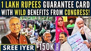 र1L Guarantee Card Form with wild benefits from Congress! Will courts take suo moto action?
