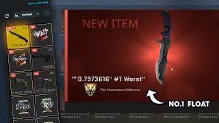 my #1 WORST FLOAT huntsman knife   #shorts