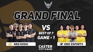 [Game - 1] RRQ HOSHI vs ONIC ESPORTS MPL INDONESIA SEASON 10