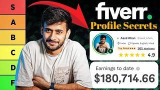 Ranking Fiverr profiles from WORST TO BEST