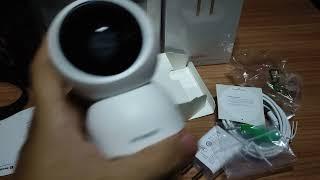 แกะของแถมต่อ skyworth หวังว่าได้ xiaomi security camera 360° 1080 hp