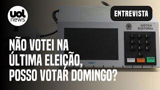 Quem não votou na última eleição pode votar agora? Entenda regra dos 'três pleitos'