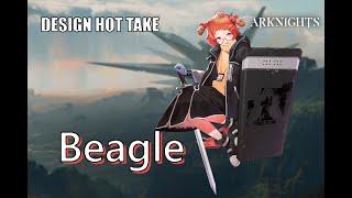 [Arknights] Beagle || Character Design Hot Take #shorts