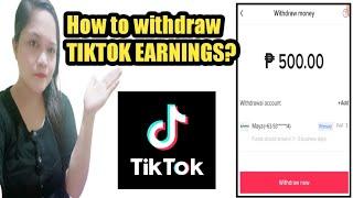 How to withdraw TIKTOK REWARDS EARNINGS?