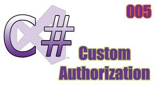 005 ASP.NET MVC Custom Authorization