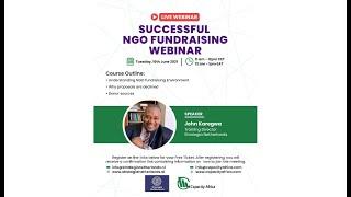 Successful NGO Fundraising Webinar by Strategia Netherlands