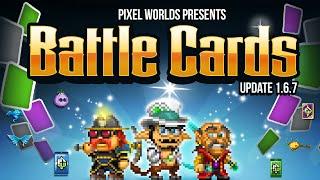 Battle Cards Update! 1.6.7 - Pixel Worlds