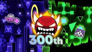 [300th Extreme Demon] Fragmented by Cersia - 100% [FIRST IN RC] [360fps/144hz] | Geometry Dash 2.11