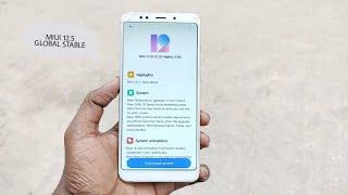 Official MIUI 12 5 Global Stable Update For Redmi Note 5 & Xiaomi | MIUI 12.5 Update