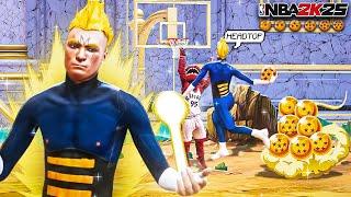 DRIBBLE GOD EXPOSES TRASH TALKERS AS VEGETA IN NBA2K25!! (FT: GOKU)