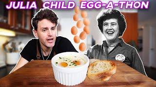 Every Way Julia Child Cooks an Egg (with some chaos)