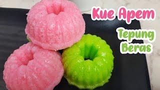 Resep Kue Apem Tepung Beras Enak dan Empuk | Tanpa Tape