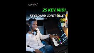 Konix MD02 25 keys MIDI keyboard