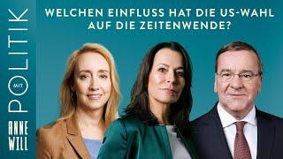 Welchen Einfluss hat die US-Wahl auf die Zeitenwende? Mit Melanie Amann und Boris Pistorius