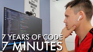 7 Years of Coding in 7 Minutes