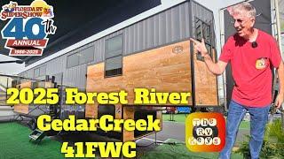 There's No Place Like Home!  The 2025 Forest River Cedar Creek 41FWC!