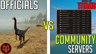 Which Servers Are Better? (Official VS Community) | Path of Titans