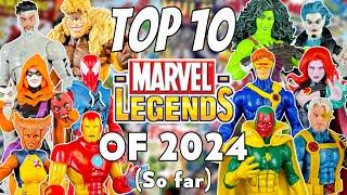 MY TOP 10 FAVORITE MARVEL LEGENDS OF 2024 (so far)