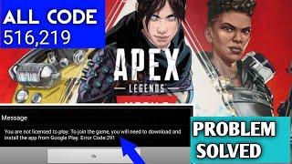 apex legends mobile error code 561 | how to fix you are not licensed to play apex legends mobile