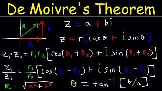 Complex Numbers In Polar - De Moivre's Theorem
