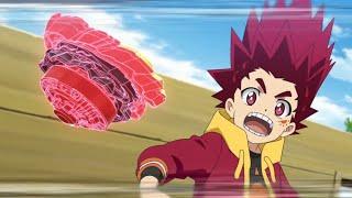 Hyuga VS Bell - Super Hyperion Mr VS Divine Belial - Beyblade Burst QuadStrike Episode 12