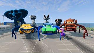 Coffin Dance Song Cover Mcqueen Eater, Cruz Ramirez Eater, Tow Mater Eater Spider Car feat Zoonomaly