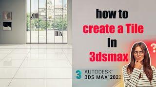 How to create a floor tile in 3dsmax vray/floor material in 3dsmax #3dsmaxvray#vray #vraymaterial