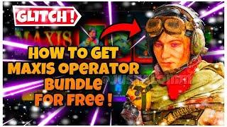 *GLITCH* HOW TO GET MAXIS OPERATOR BUNDLE FOR FREE ON COLD WAR WARZONE! MAXIS SKIN BUNDLE FOR FREE!