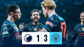 HIGHLIGHTS! FC Copenhagen 1-3 City | De Bruyne, Silva, Foden Goals | Champions League 23/24