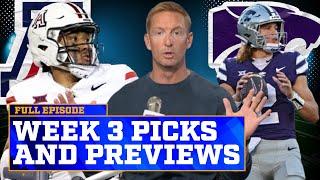 Alabama-Wisconsin, Arizona-Kansas St, Coach Prime & Colorado look to bounce back & more Week 3 Picks