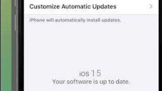 iOS 15 Your Software is Up to Date But its Not & Cannot Update to iOS 16 on iPhone - Fixed