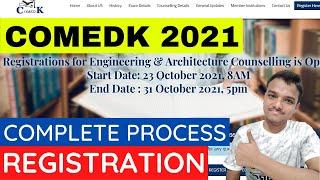 COMEDK 2021 Registration | COMEDK Counselling | Documents | Complete Process
