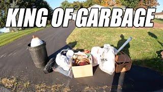 Professional Trash Picker VS Garbage Man - Trash Picking Ep. 675