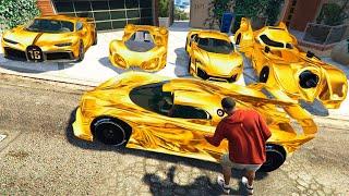 ROBANDO TODOS los SUPER COCHES de GTA 5