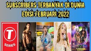 SUBSCRIBER TERBANYAK DI DUNIA 2022