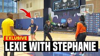 Lexie Hull Spotted With Stephanie White in First Training ! Stephanie White INSANE Tactics