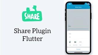 Share Plugin in Flutter | Flutter Tutorials | Flutter by Google | #Flutter | #CodeStudio
