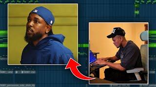 Making a Beat For Kendrick Lamar FROM SCRATCH | Fl Studio 24