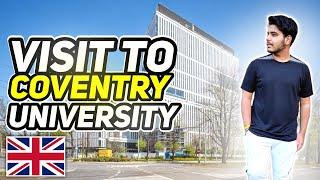 My First visit to Coventry University | Eating Chicken Samoussa after my lecture | University Tour !
