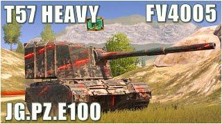 T57 Heavy, FV4005 & Jg.Pz.E100 ● WoT Blitz