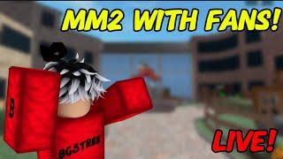  PLAYING MM2 WITH VIEWERS! 