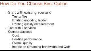 How to Compare Cloud-Based Per-Title Encoding Capabilities