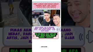 Raffi Ahmad Tahu Dimas Ahmad Banting Setir jadi Tukang Parkir demi Cari Nafkah #raffiahmad #shorts