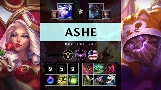 Ashe Support vs Maokai - NA Master Patch 25.05