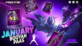 1 January 2025 Booyah Pass Full Review| Next Month Booyah Pass Free Fire | Free Fire Booyah pass