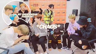 ateez first vlive is a mess